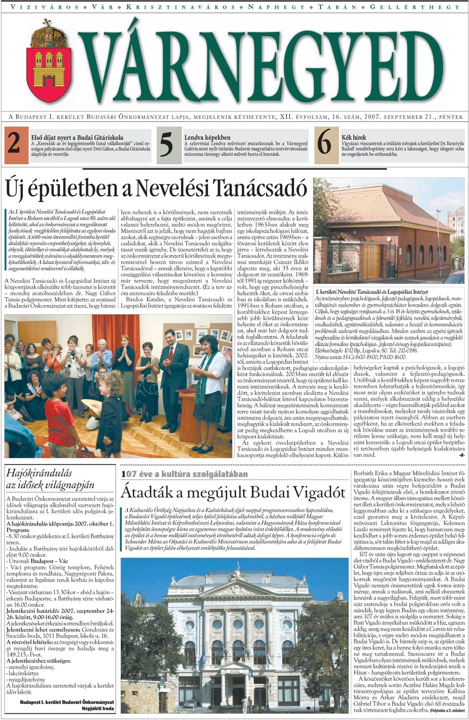 Gábor, a Budai Gitáriskola alapítója és vezetõje.