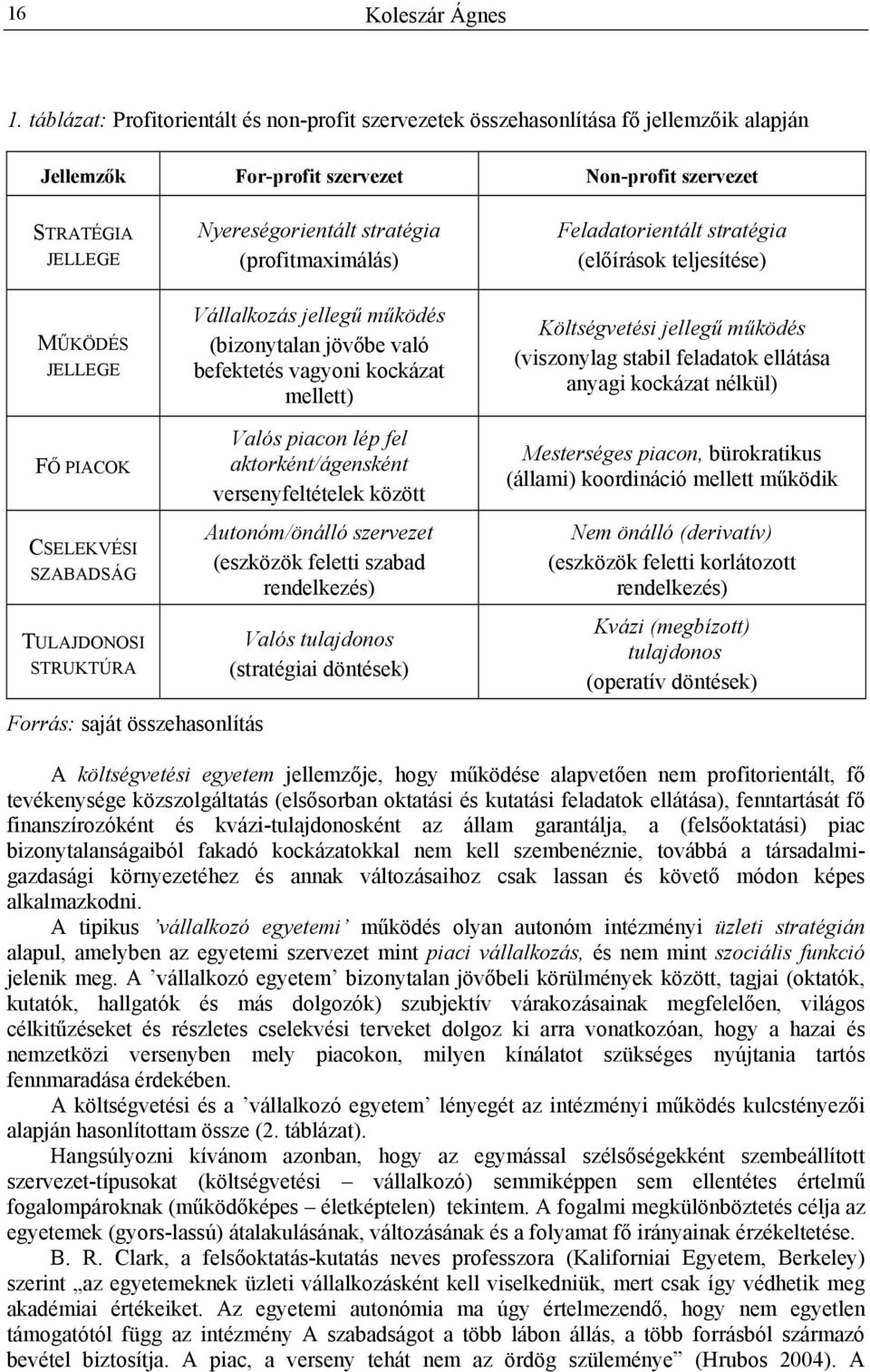 stratégia (profitmaximálás) Vállalkozás jellegű működés (bizonytalan jövőbe való befektetés vagyoni kockázat mellett) Feladatorientált stratégia (előírások teljesítése) Költségvetési jellegű működés