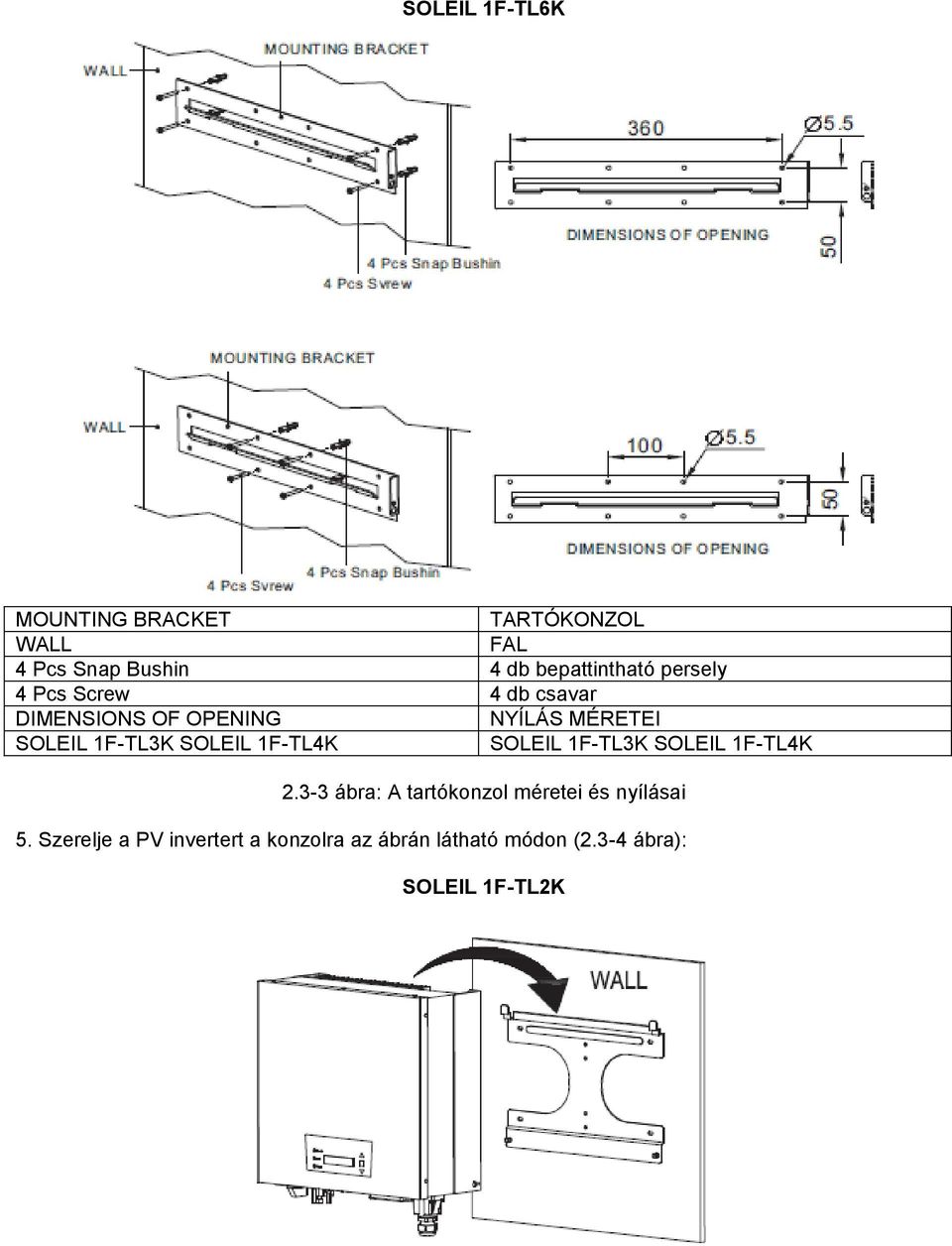 SOLEIL 1F-TL3K SOLEIL 1F-TL4K SOLEIL 1F-TL3K SOLEIL 1F-TL4K 2.
