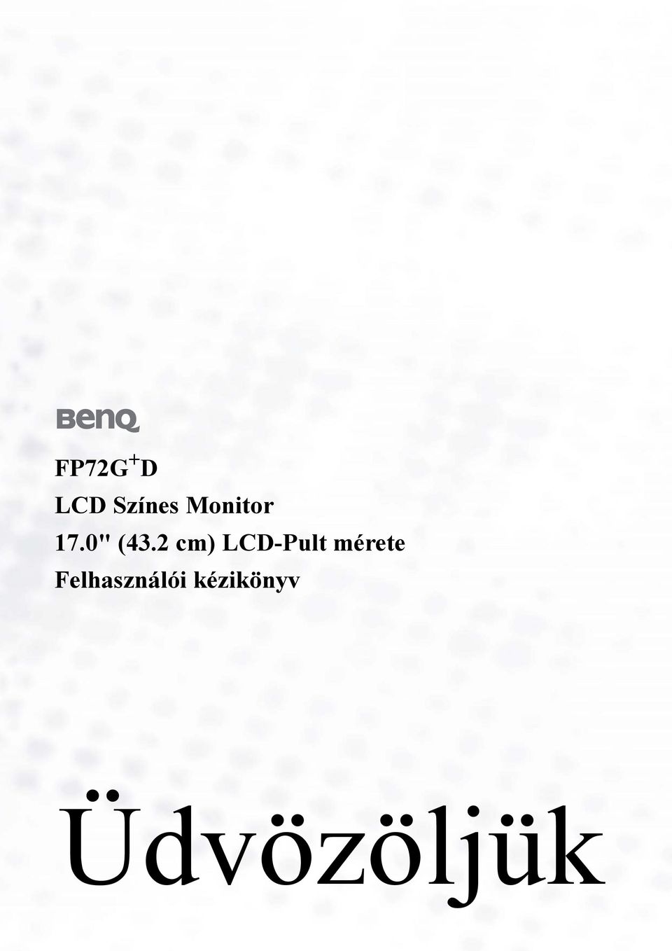 2 cm) LCD-Pult mérete