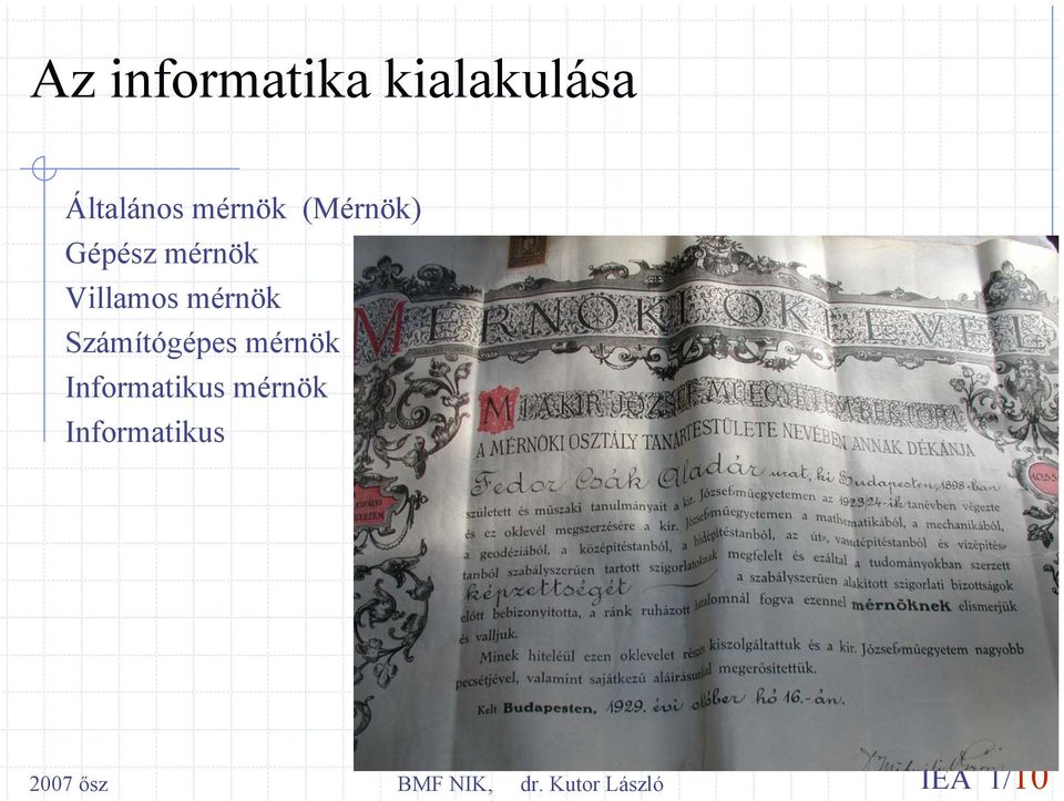 mérnök Villamos mérnök Számítógépes
