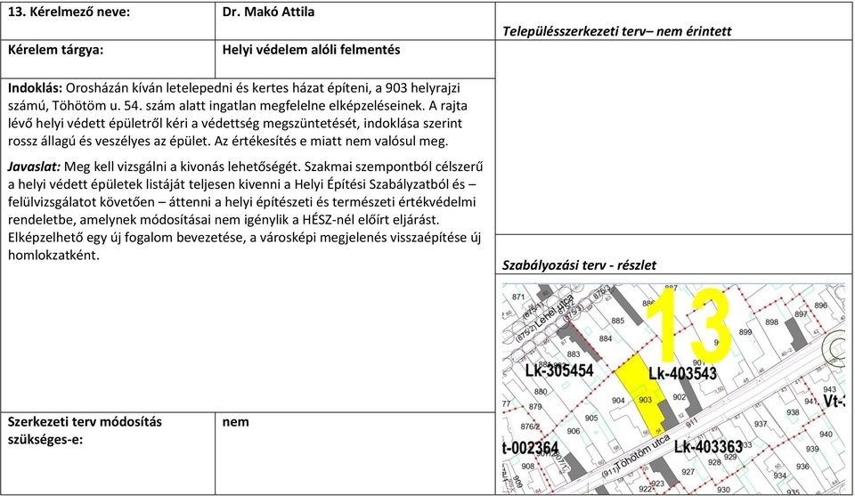 Az értékesítés e miatt nem valósul meg. Javaslat: Meg kell vizsgálni a kivonás lehetőségét.