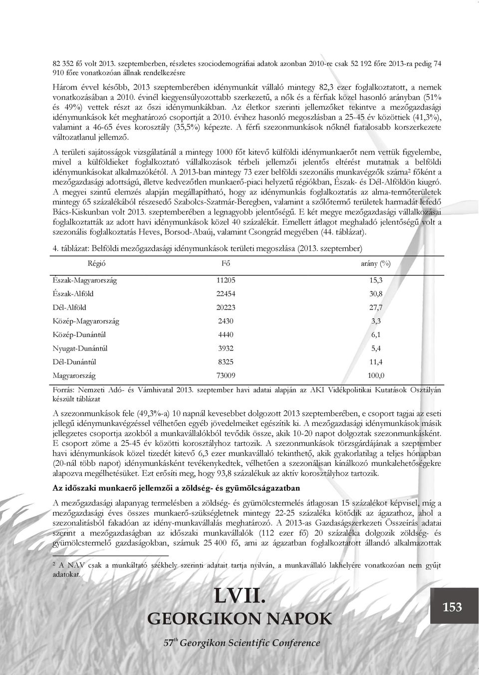 vállaló mintegy 82,3 ezer foglalkoztatott, a nemek vonatkozásában a 2010.