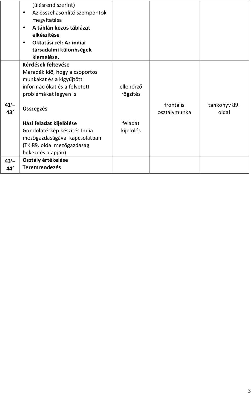 Kérdések feltevése Maradék idő, hogy a csoportos munkákat és a kigyűjtött információkat és a felvetett problémákat legyen is