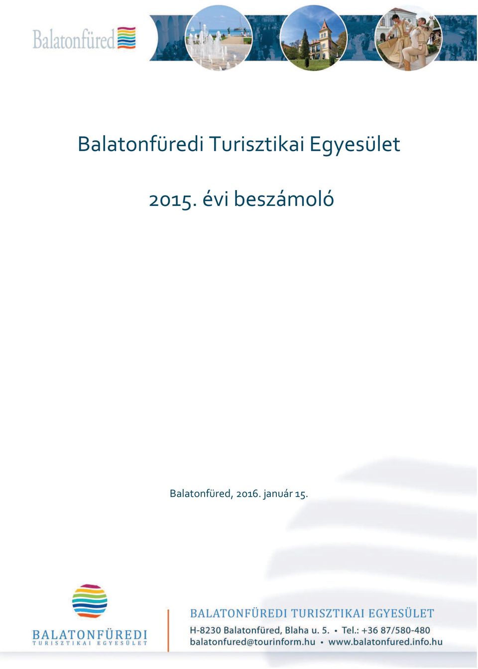 2015. évi beszámoló
