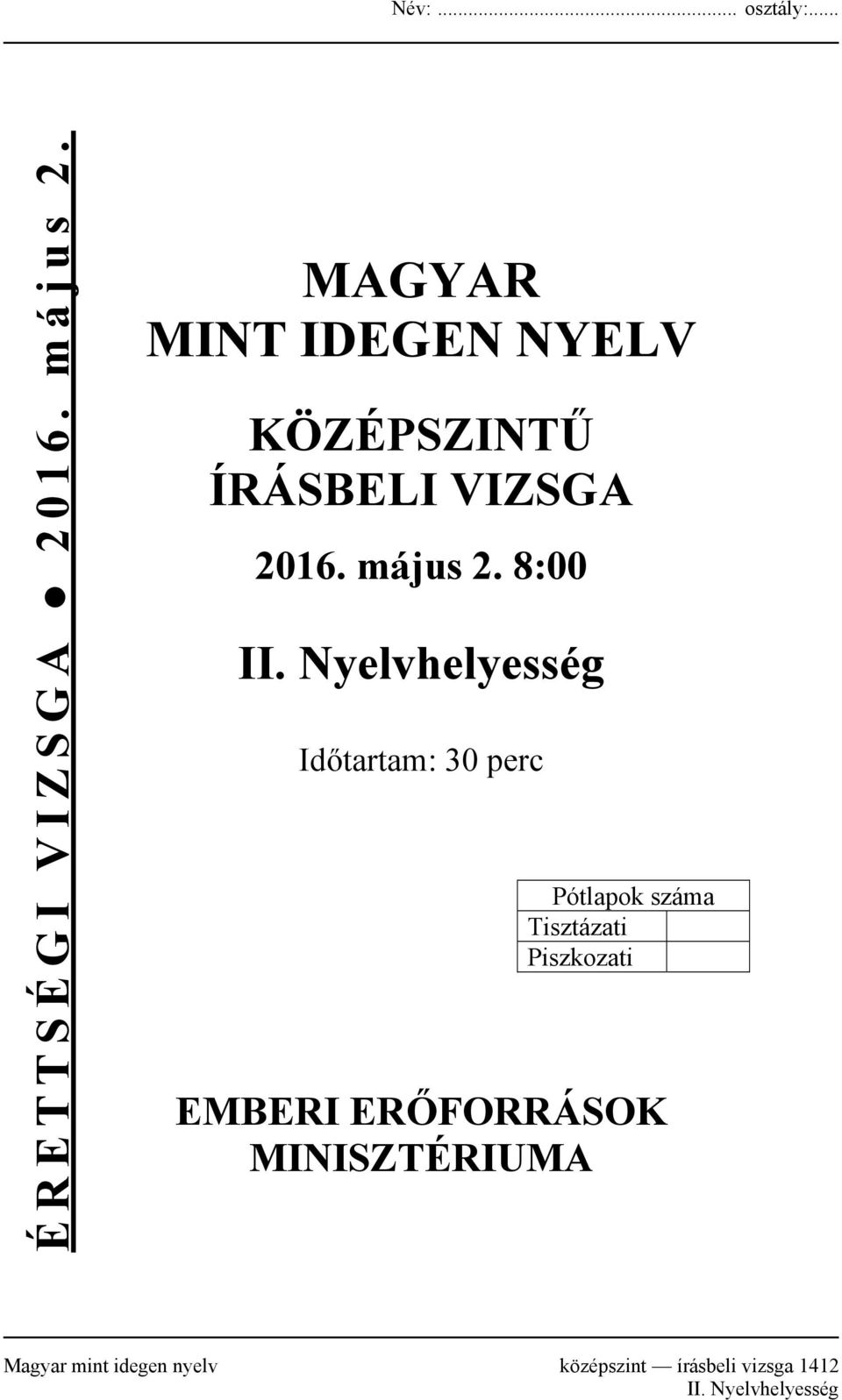 8:00 II.
