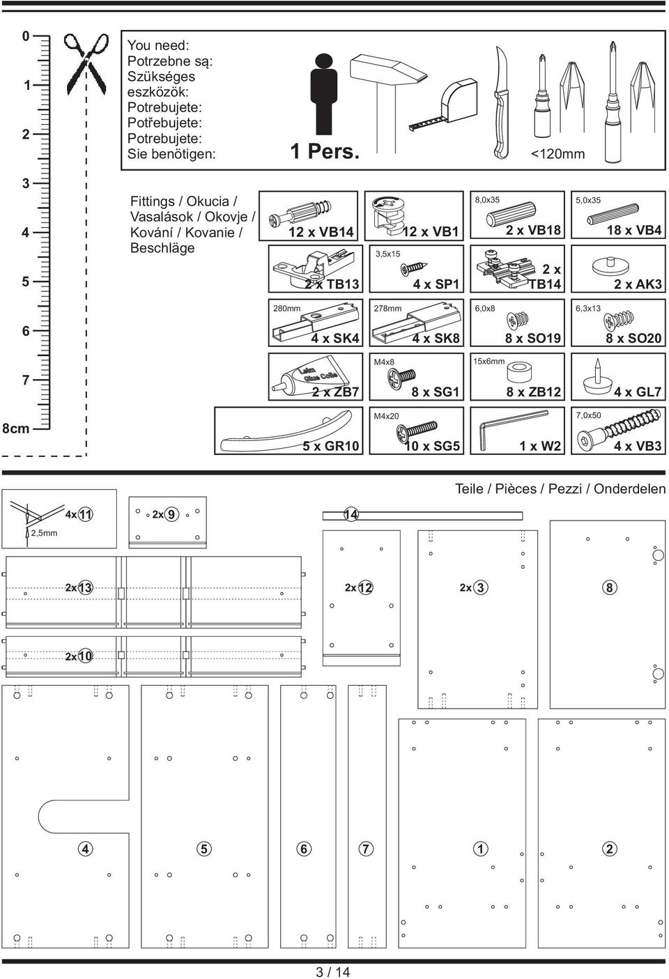 <0mm x x TB,x x x SP 8,0x x 8 TB,0x 8 x x AK 80mm 78mm 6,0x8 6,x 6 x SK x 8 x SO9 8 x SO0 7 x