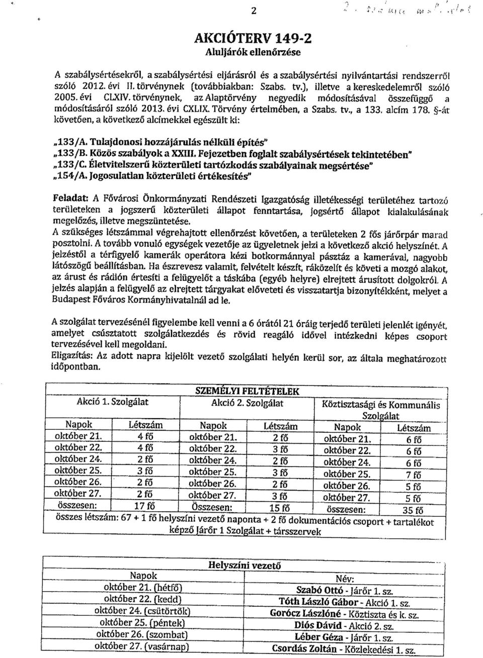 Törvény értelmében, a Szabs. tv., a 133. alcím 1 78. -át követően, a következő alcímekkel egészült ld:.,133/a. Tulajdonosi hozzájárulás nélküli építés".133/b. Közös szabályok a XXIII.