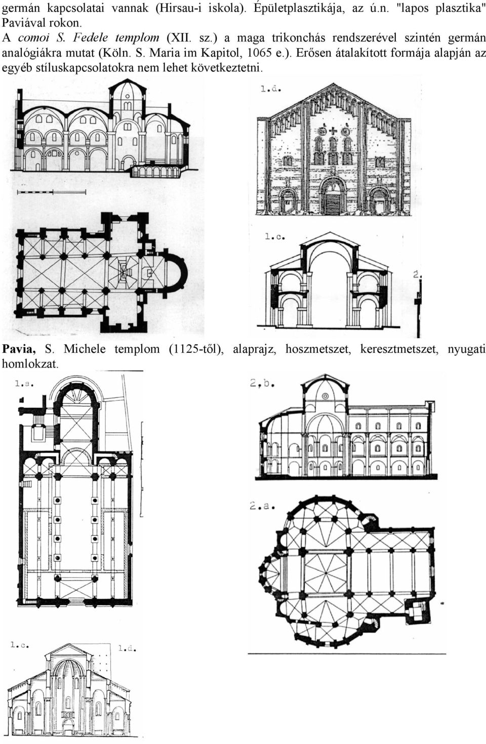 S. Maria im Kapitol, 1065 e.).