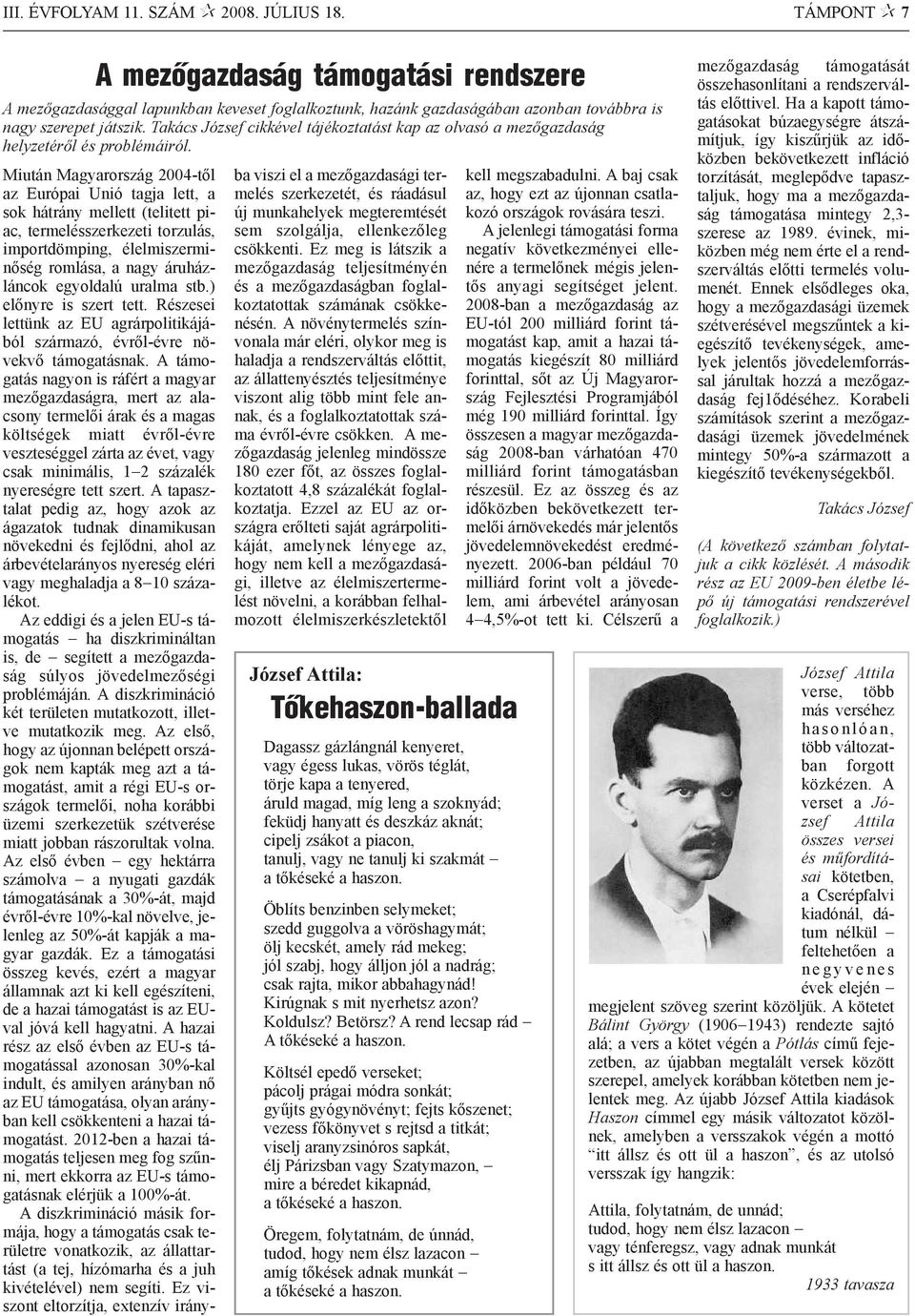 Miután Magyarország 2004-tõl az Európai Unió tagja lett, a sok hátrány mellett (telitett piac, termelésszerkezeti torzulás, importdömping, élelmiszerminõség romlása, a nagy áruházláncok egyoldalú