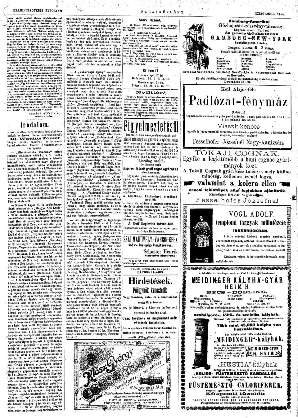 -k> j *zere ben fal lépett; hivatval it-mv.ina, hgy bírálatt bmtak, mint veterán stici-sx, de m.n'den bit álatcn akii álltt, mintán it ne &rirb>ttim rsszat nem irtam.