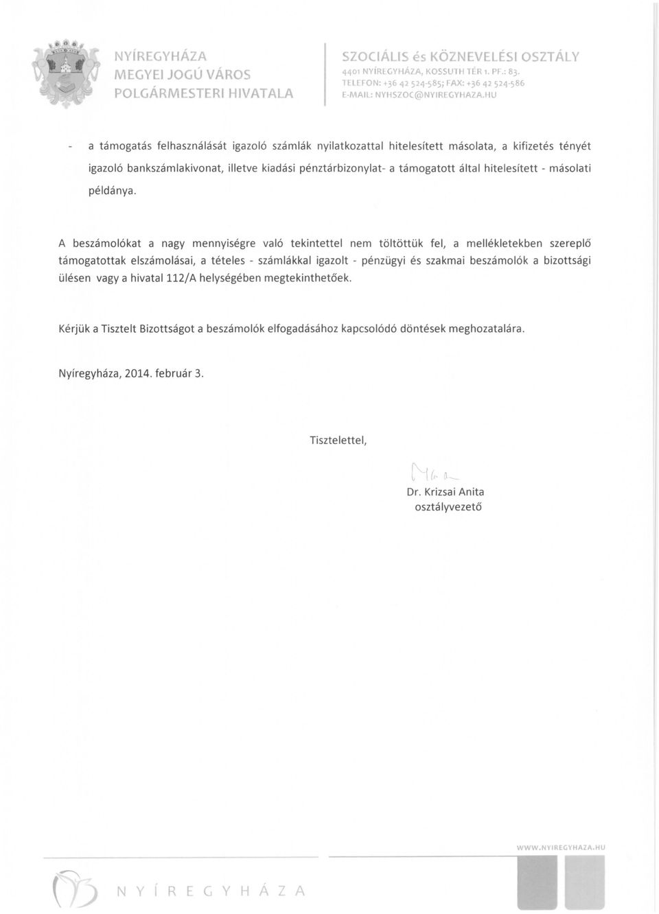 másolati példánya.