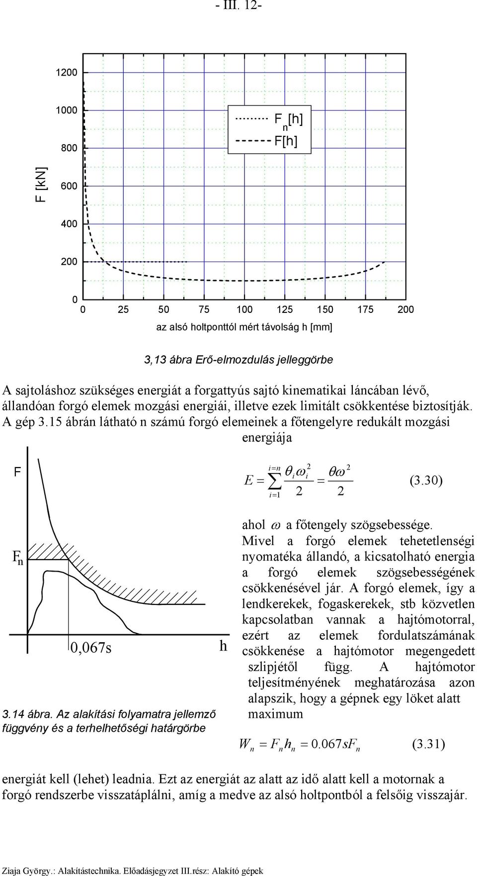 állandóan forgó eleek ozgási energiái, illetve ezek liitált csökkentése biztosítják. A gép 3.