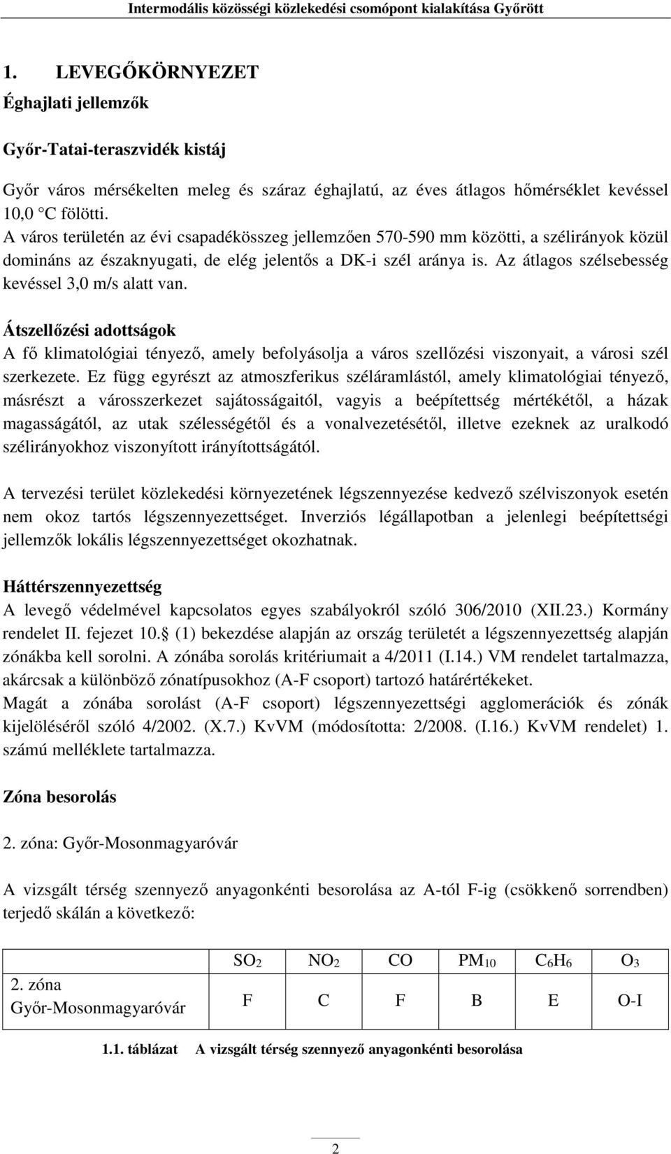 Az átlaos szélsebessé kevéssel,0 m/s alatt van. Átszellőzési adottsáok A fő klimatolóiai tényező, amely befolyásolja a város szellőzési viszonyait, a városi szél szerkezete.