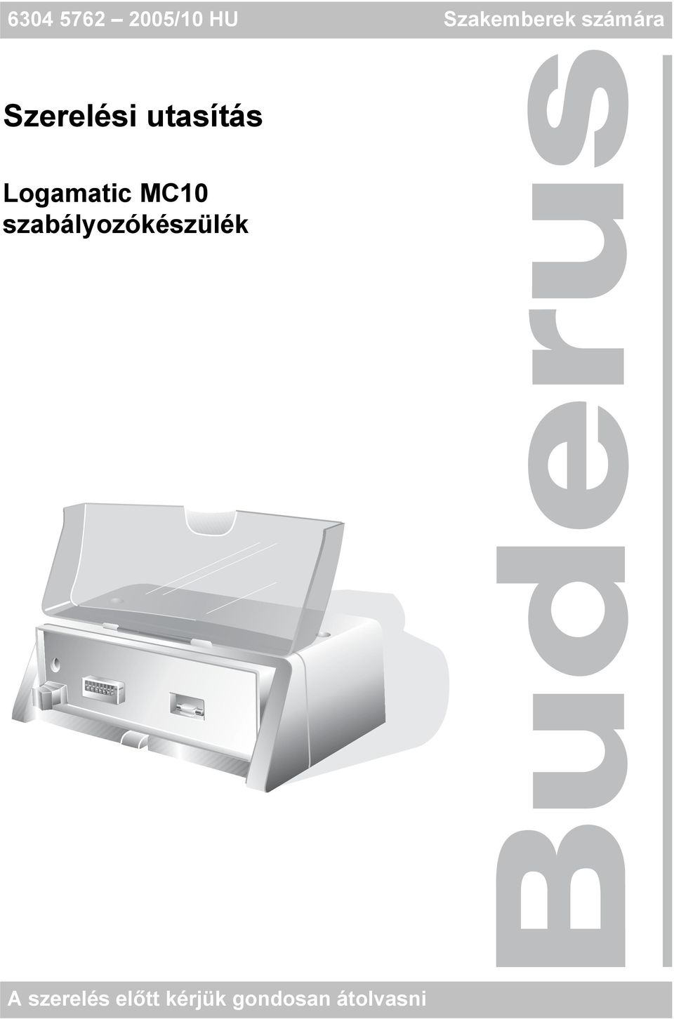 Logamatic MC0 szabályozókészülék