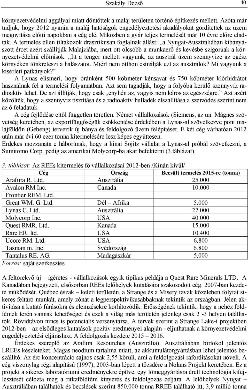 A termelés ellen tiltakozók drasztikusan foglalnak állást: a Nyugat-Ausztráliában kibányászott ércet azért szállítják Malajziába, mert ott olcsóbb a munkaerő és kevésbé szigorúak a környezetvédelmi