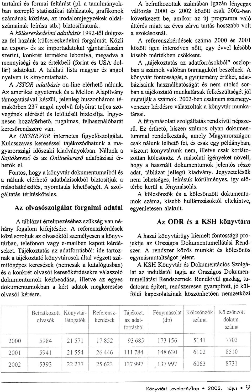 jj11tarifaszám szerint, konkrét termékre lebontva, megadva a mennyiségi és az értékbeli (forint és USA dollár) adatokat. A találati lista magyar és angol nyelven is kinyomtatható.