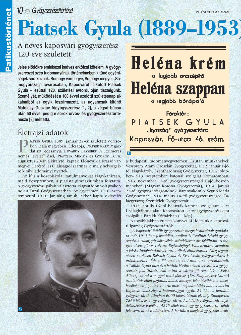 születési évfordulóján tisztelgünk.