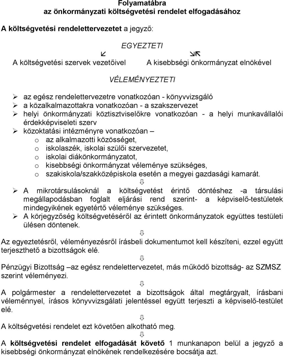 érdekképviseleti szerv közoktatási intézményre vonatkozóan o az alkalmazotti közösséget, o iskolaszék, iskolai szülői szervezetet, o iskolai diákönkormányzatot, o o kisebbségi önkormányzat véleménye