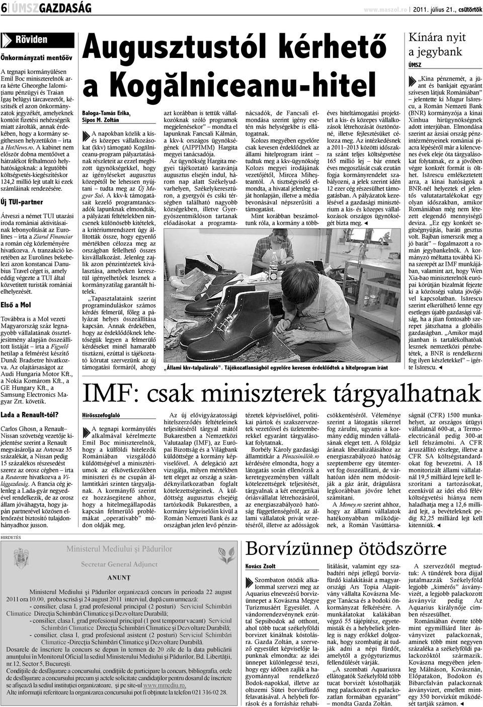 önkormányzatok jegyzékét, amelyeknek kontóit fizetési nehézségeik miatt zárol