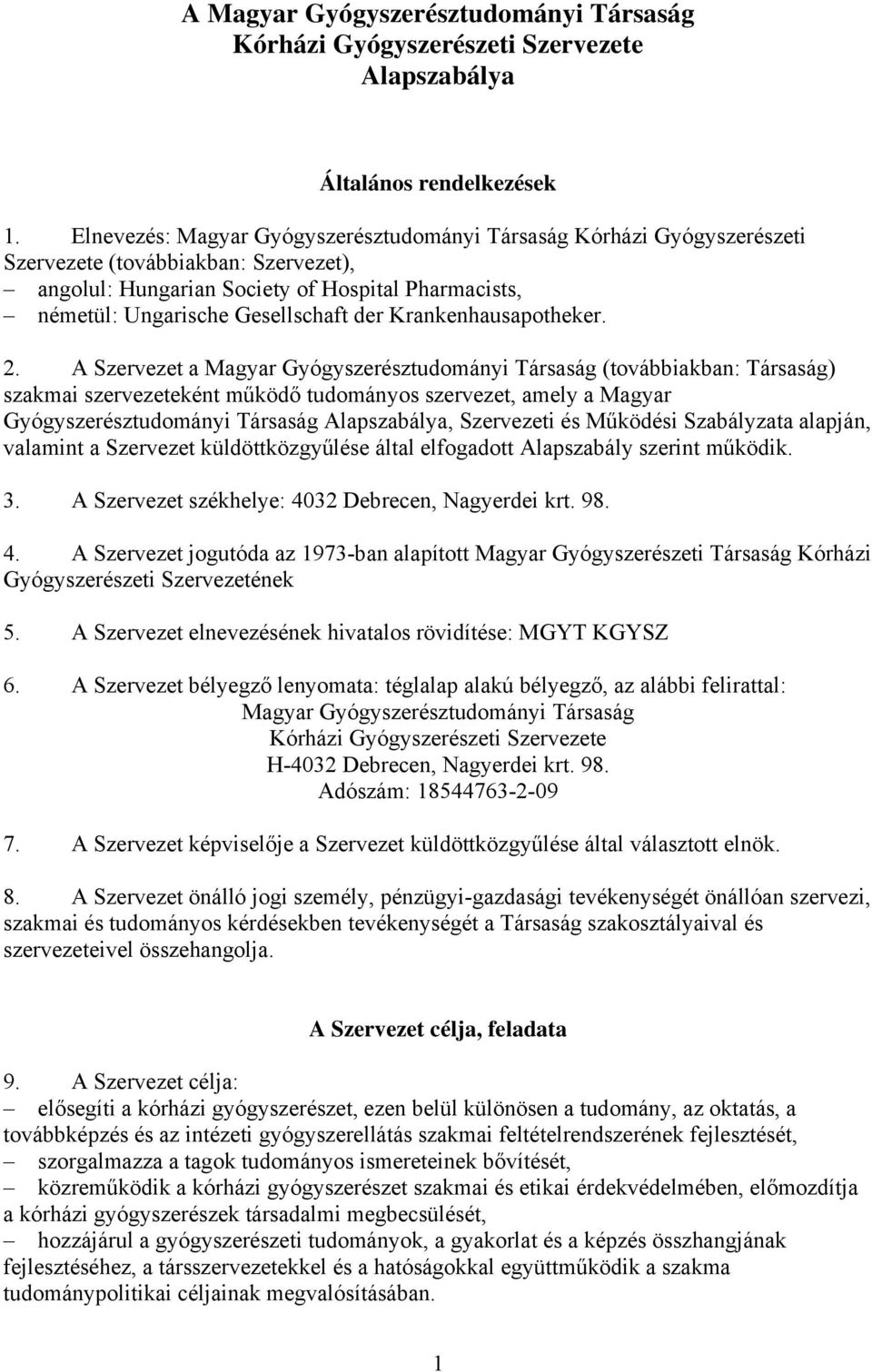 Krankenhausapotheker. 2.