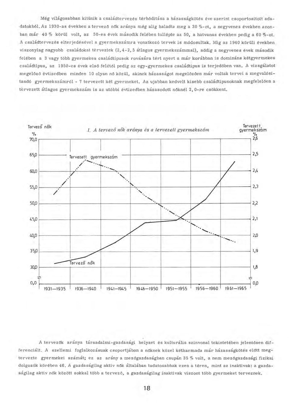 pedig a 60 % -ot. A csa lá d terv ezés e lte rje d é sév e l a g yerm ek szám ra vonatkozó tervek is m ódosultak.