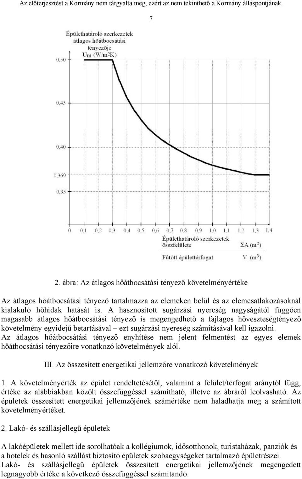 számításával kell igazolni. Az átlagos hőátbocsátási tényező enyhítése nem jelent felmentést az egyes elemek hőátbocsátási tényezőire vonatkozó követelmények alól. III.