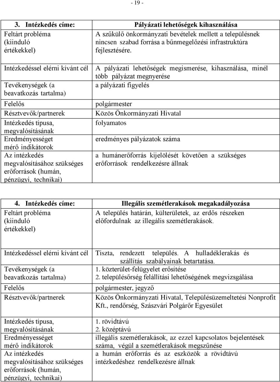 értékekkel) fejlesztésére.