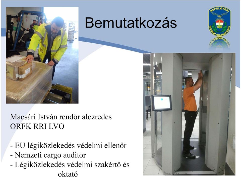 légiközlekedés védelmi ellenőr - Nemzeti