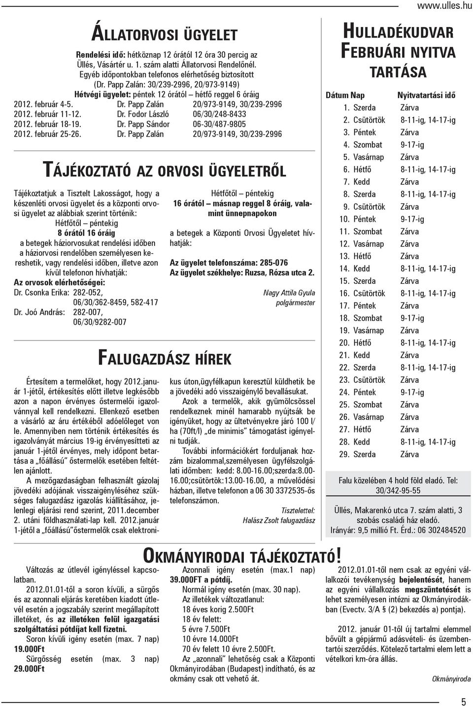 február 18-19. Dr.
