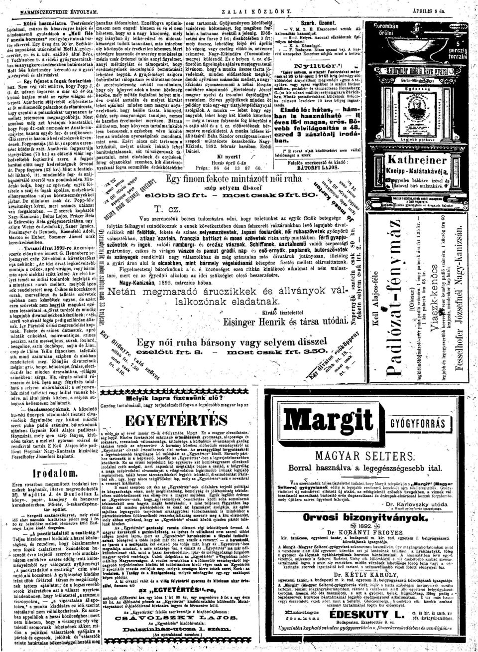 Gyűjteményem körülbelül, Szerk. Üzenet. n.ibdenemü gyuldásk Mll féle hihetem, hgy z ngy közönség, mely llni htvns évektől jelenig. E öfi- klmdt hsználjuk.