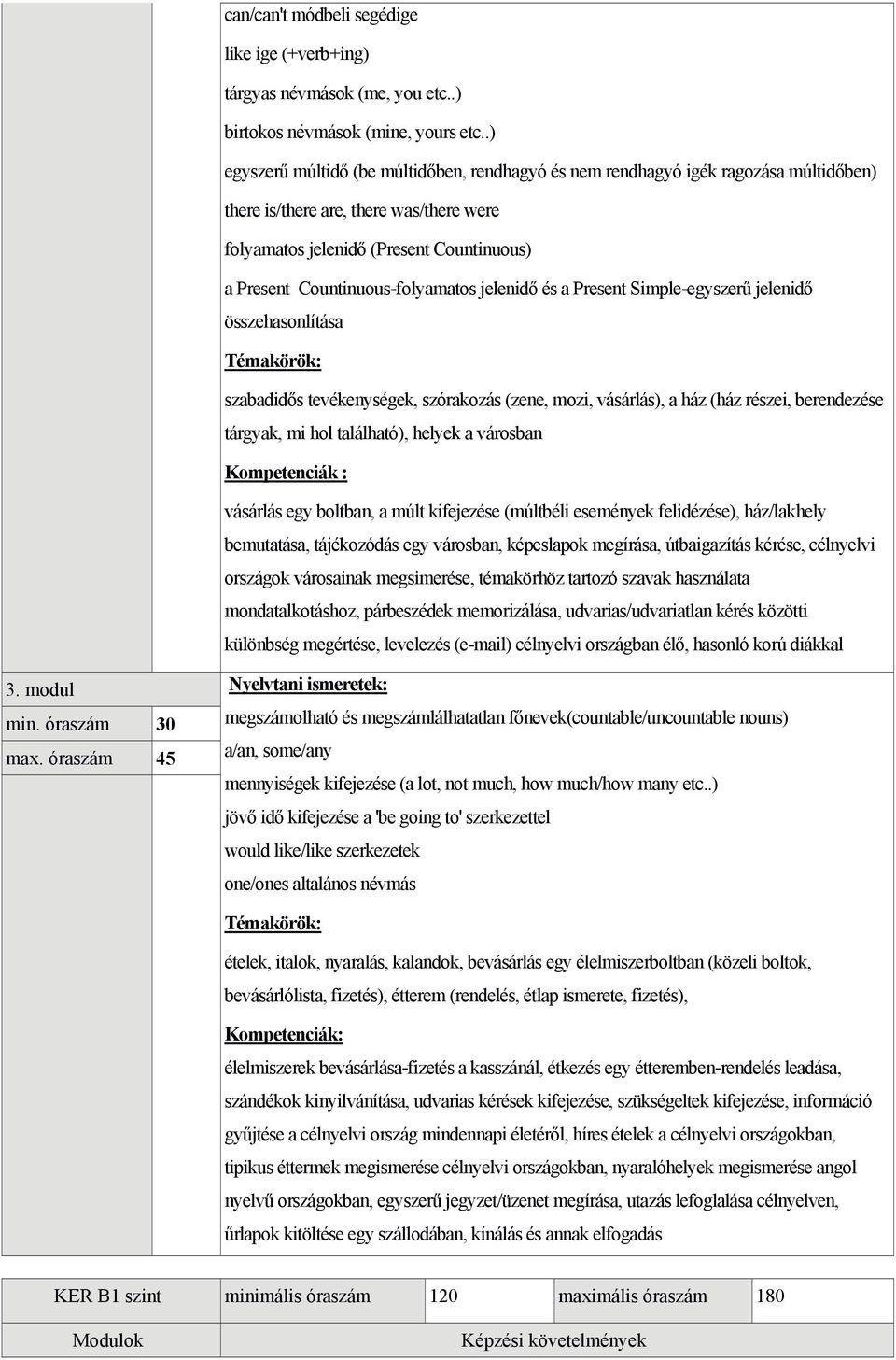 Countinuous-folyamatos jelenidő és a Present Simple-egyszerű jelenidő összehasonlítása szabadidős tevékenységek, szórakozás (zene, mozi, vásárlás), a ház (ház részei, berendezése tárgyak, mi hol