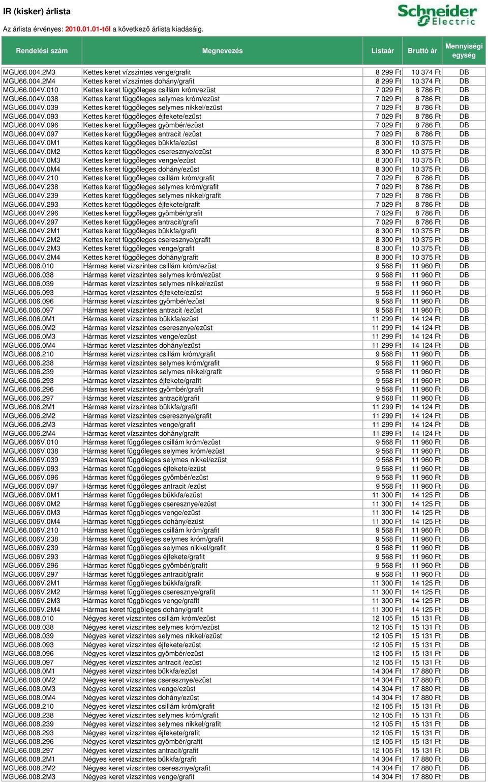 004V.093 Kettes keret függıleges éjfekete/ezüst 7 029 Ft 8 786 Ft DB MGU66.004V.096 Kettes keret függıleges gyömbér/ezüst 7 029 Ft 8 786 Ft DB MGU66.004V.097 Kettes keret függıleges antracit /ezüst 7 029 Ft 8 786 Ft DB MGU66.