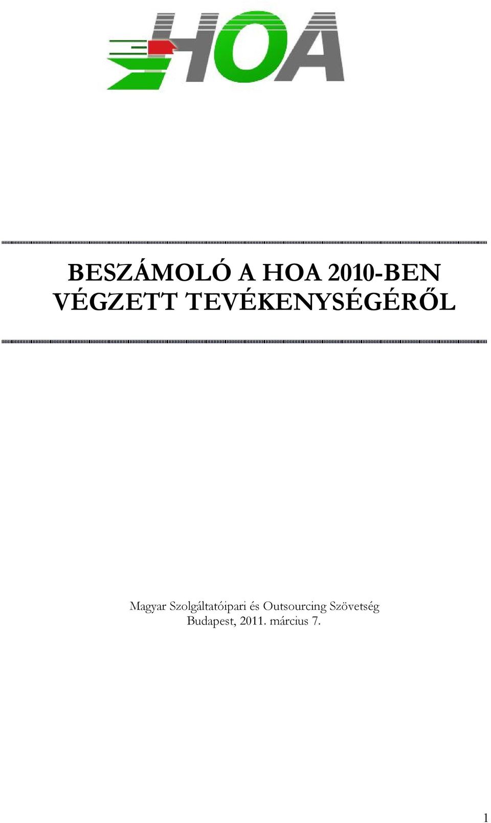 Szolgáltatóipari és Outsourcing