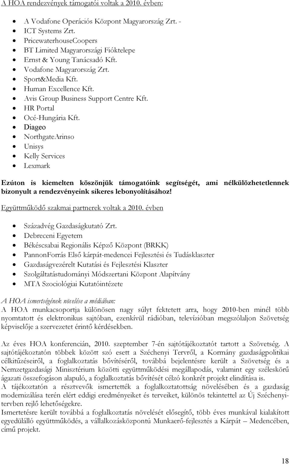 HR Portal Océ-Hungária Kft.