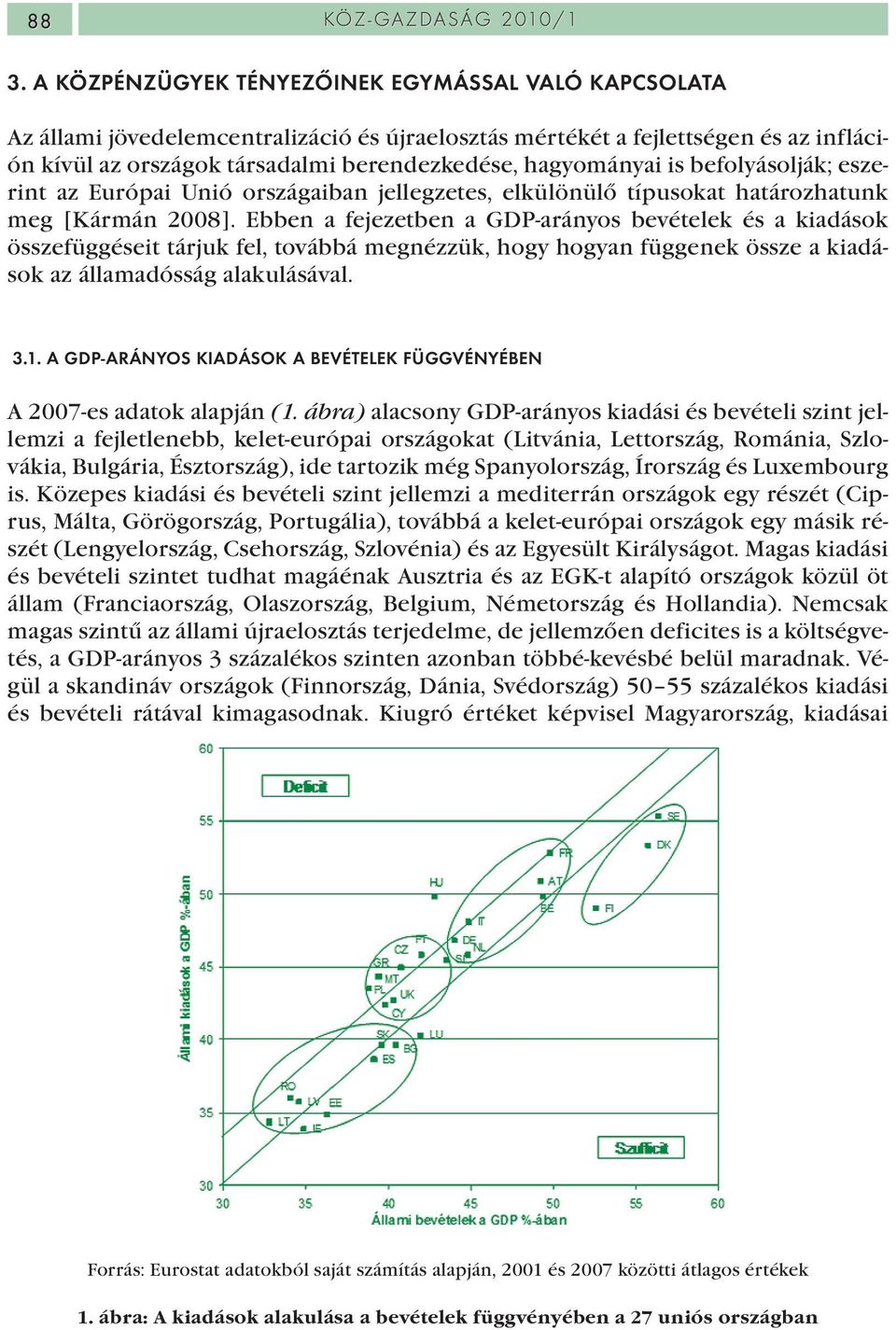 is befolyásolják; eszerint az Európai Unió országaiban jellegzetes, elkülönülő típusokat határozhatunk meg [Kármán 2008].