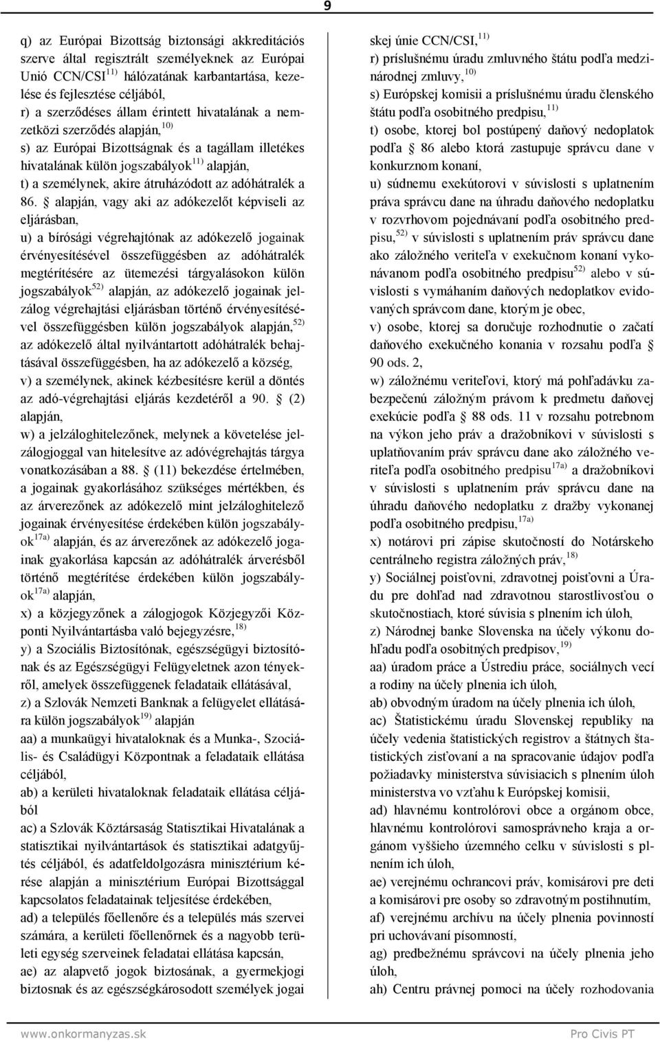 adóhátralék a 86.