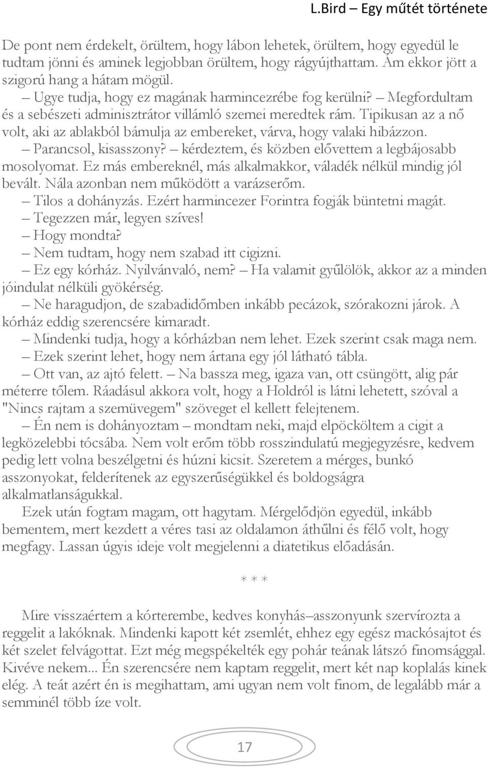 Randevú valakivel, aki dohányzik
