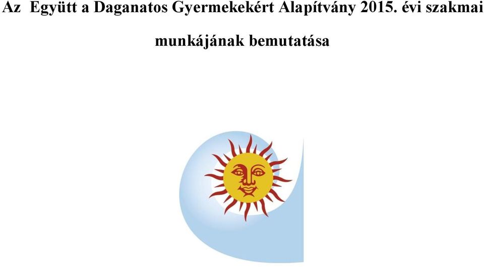 Alapítvány 2015.