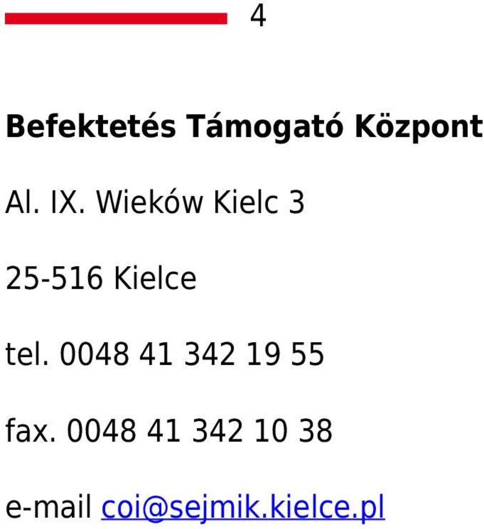 tel. 0048 41 342 19 55 fax.