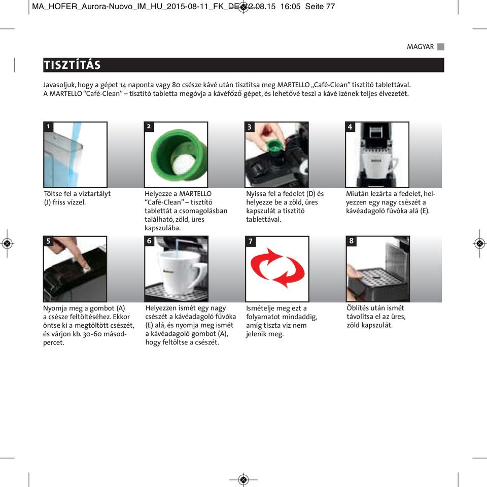 Használati útmutató és biztonsági eloírások - PDF Ingyenes letöltés