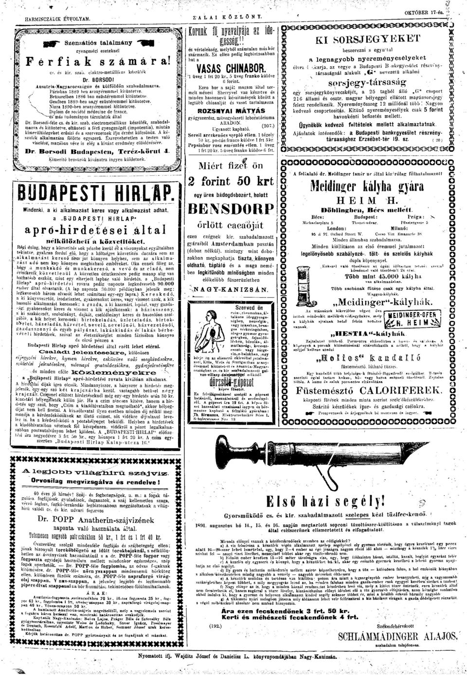 ^Dtplm de sciété médecine de frncé, ^ésmi tudmánys társultk áltl Dr. 15rsóiii-féle cs. és kir. szb.