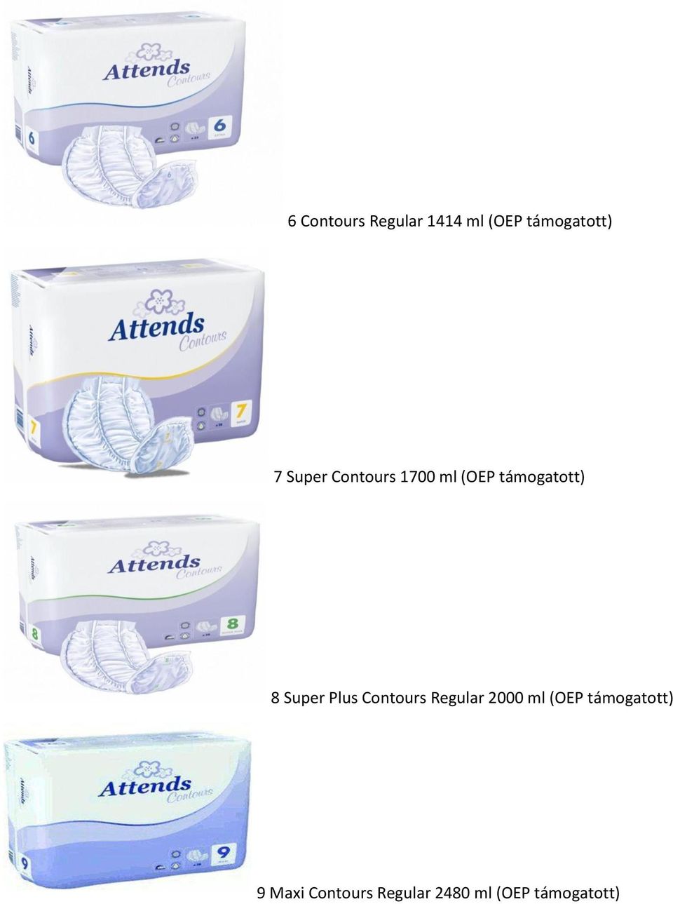 Plus Contours Regular 2000 ml (OEP támogatott)