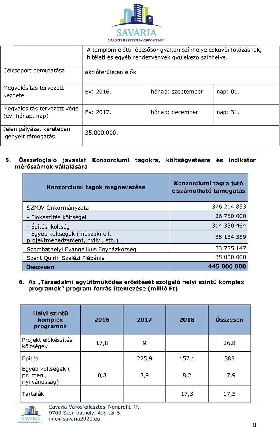 Év: 2017. hónap: december nap: 31. 35.000.000,- 5.