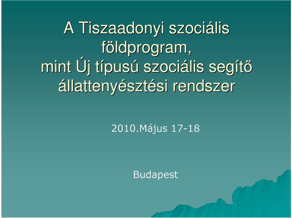szociális segítő