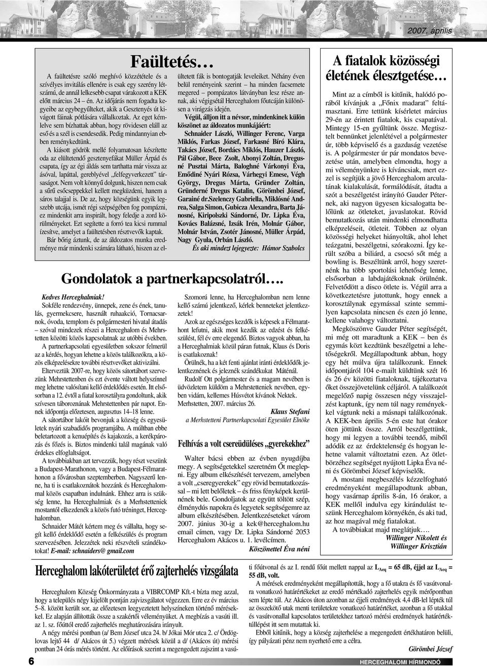 közötti közös kapcsolatnak az utóbbi években.