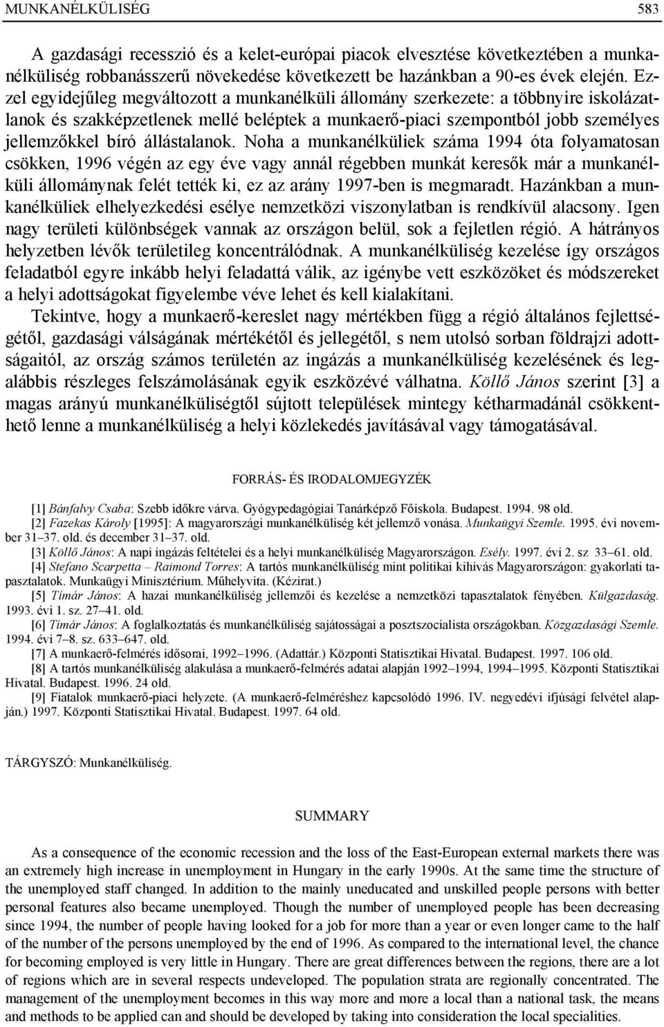 állástalanok.