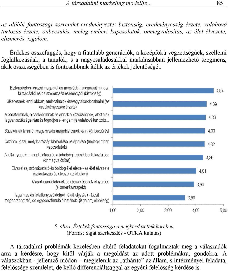 Érdekes összefüggés, hogy a fiatalabb generációk, a középfokú végzettségűek, szellemi foglalkozásúak, a tanulók, s a nagycsaládosakkal markánsabban jellemezhető szegmens, akik összességében is