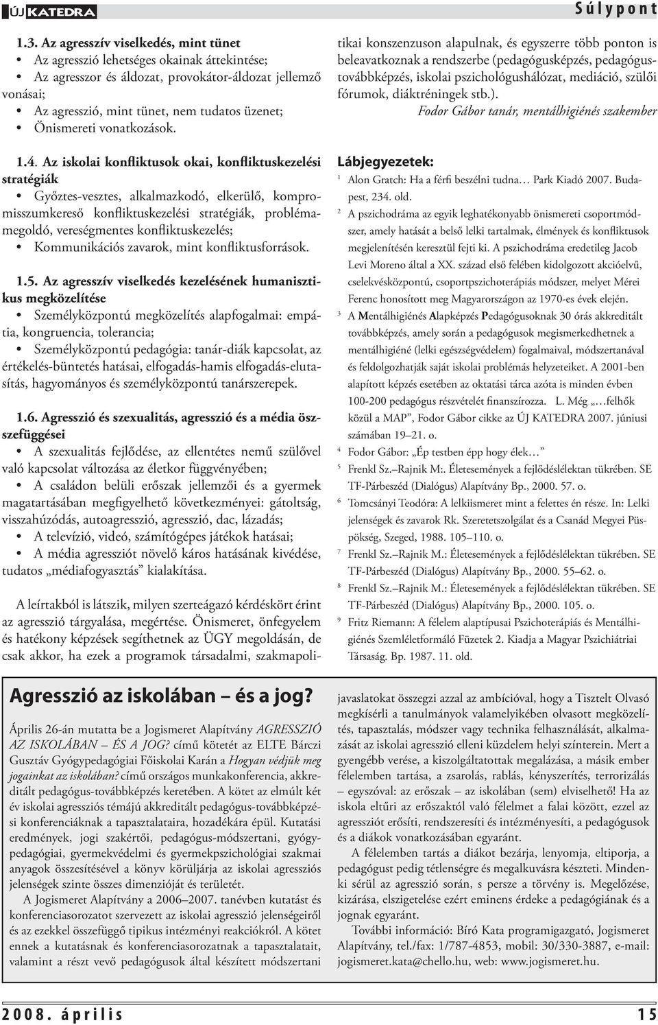 vonatkozások. 1.4.