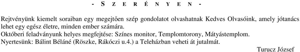 számára.